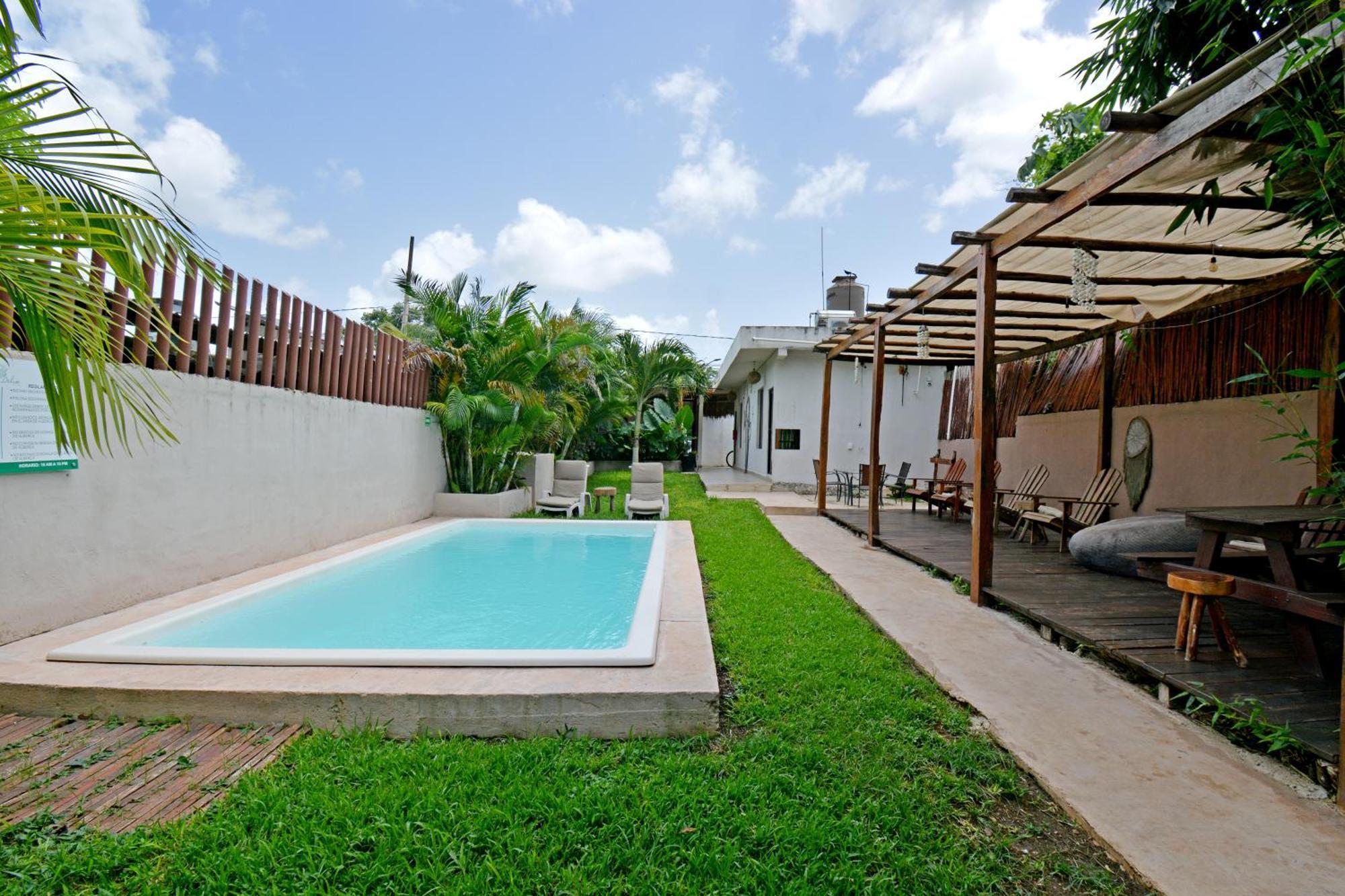 Casa Delia Hotel Downtown Bacalar Exterior foto