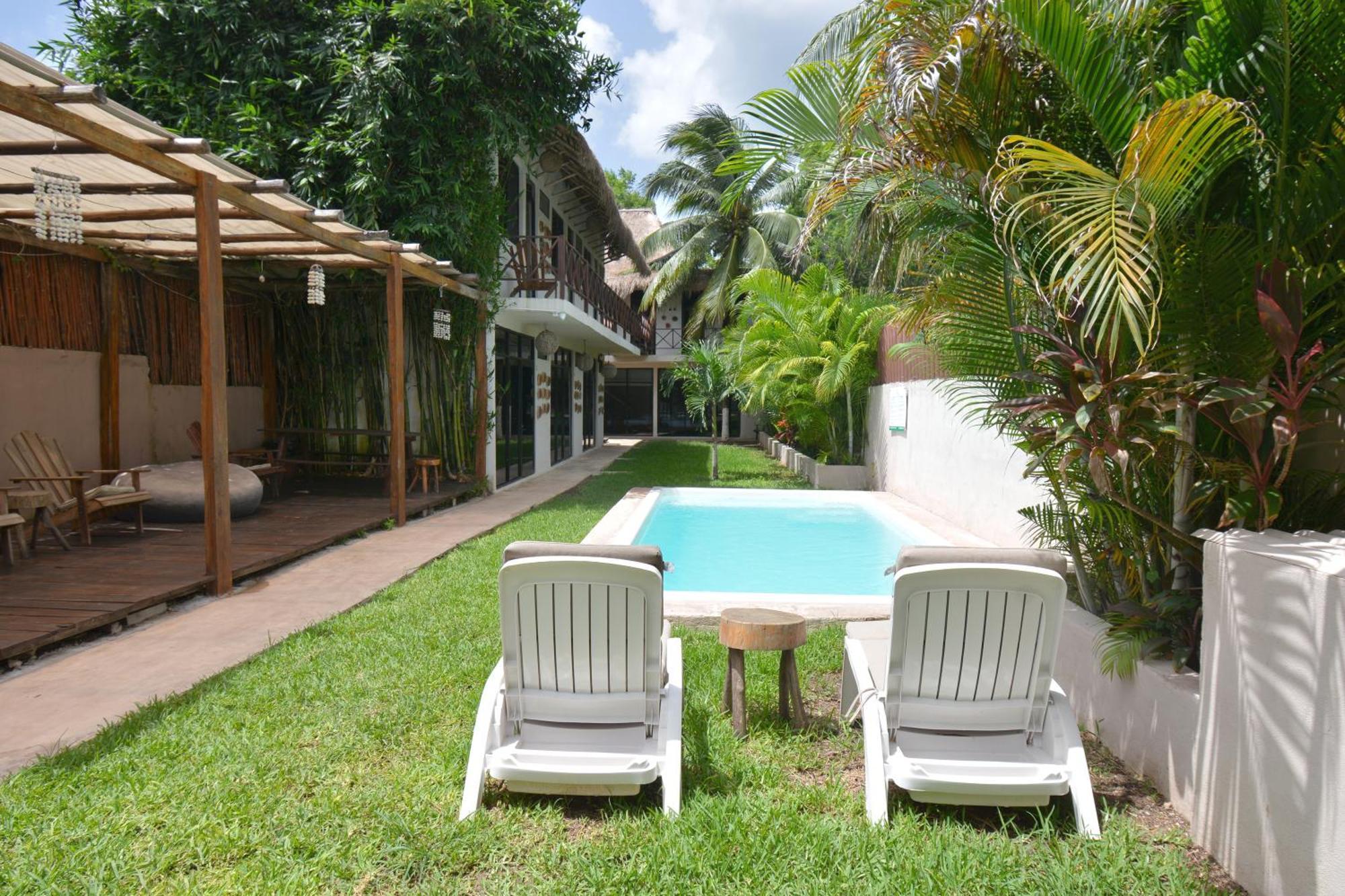 Casa Delia Hotel Downtown Bacalar Exterior foto