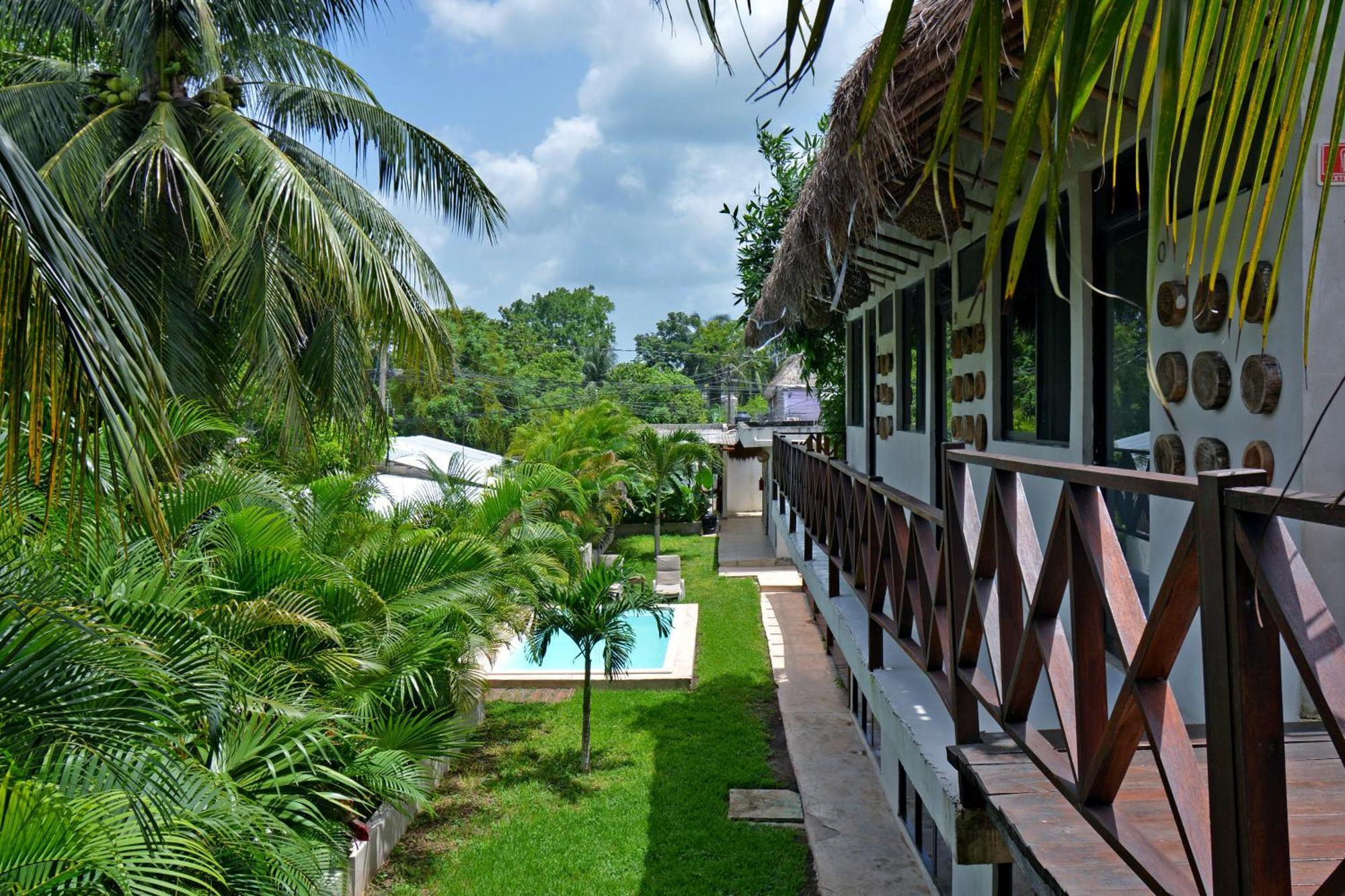 Casa Delia Hotel Downtown Bacalar Exterior foto