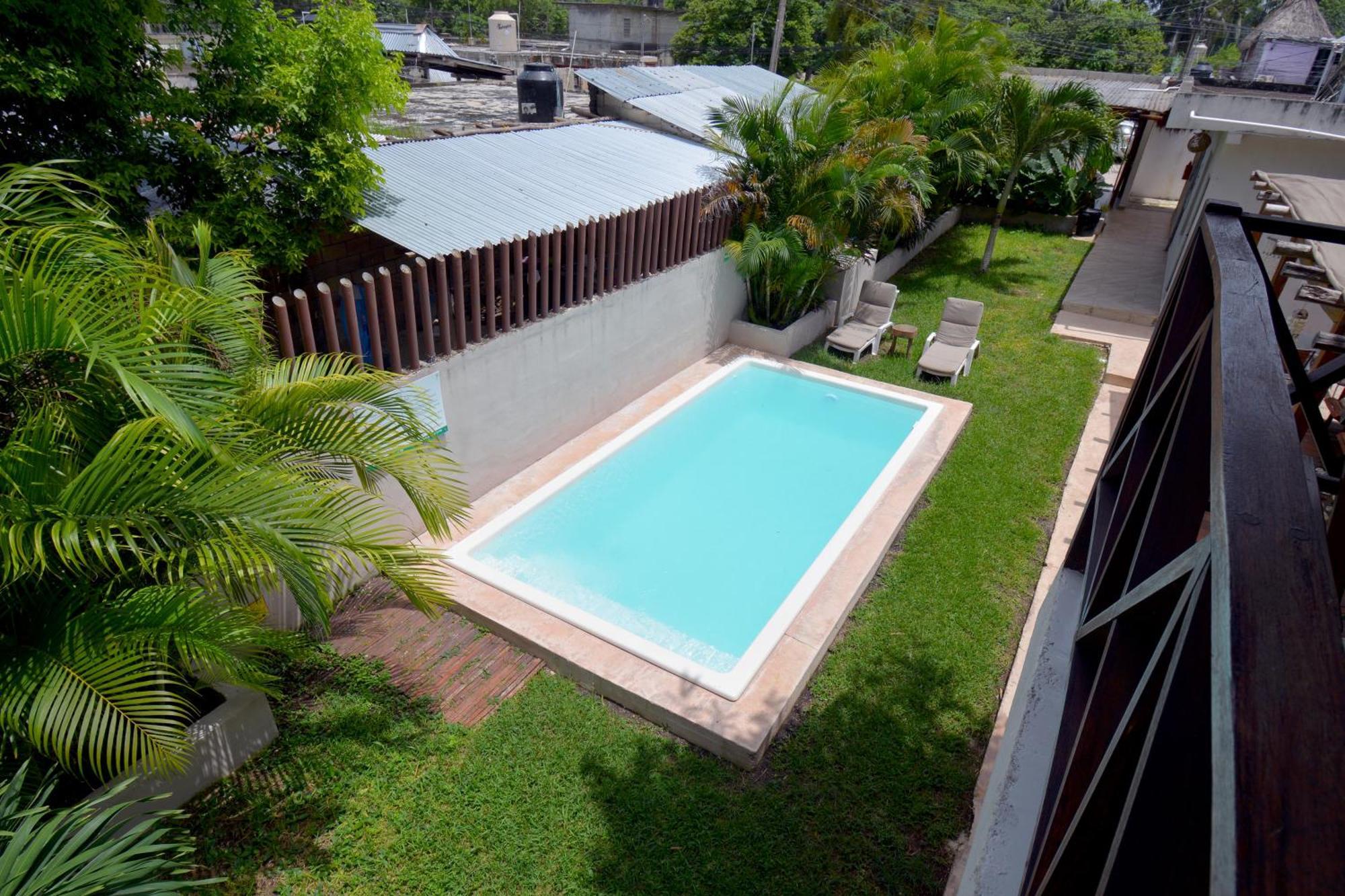 Casa Delia Hotel Downtown Bacalar Exterior foto